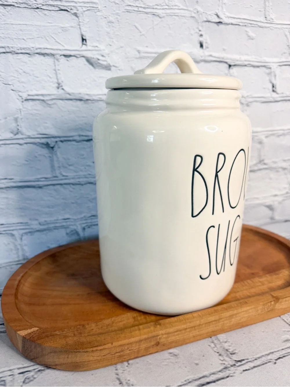 Rae Dunn Ceramic Brown Sugar Canister